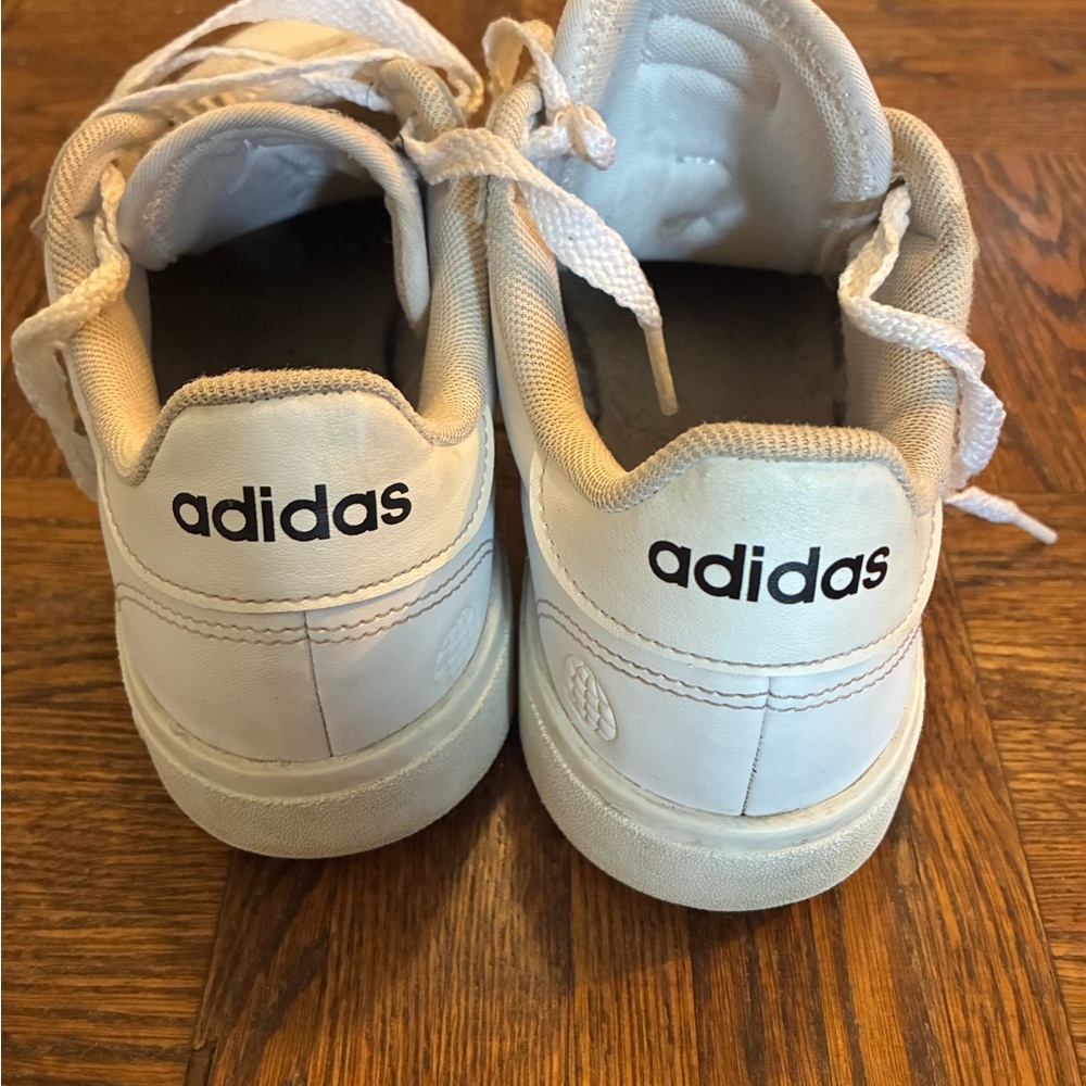 Adidas White and Black Athletic Shoes